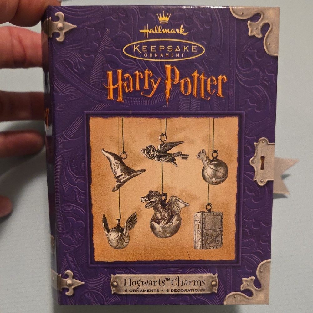 Hallmark Harry Potter Keepsake with Purple and Gold Accents